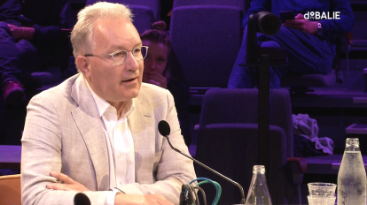 Erik Huizer at the Internet Marathon by Bits of Freedom and De Balie