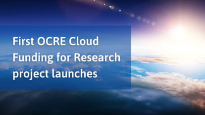 1st OCRE Cloud project launch
