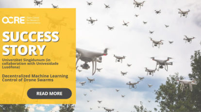 OCRE Success story - drone swarms