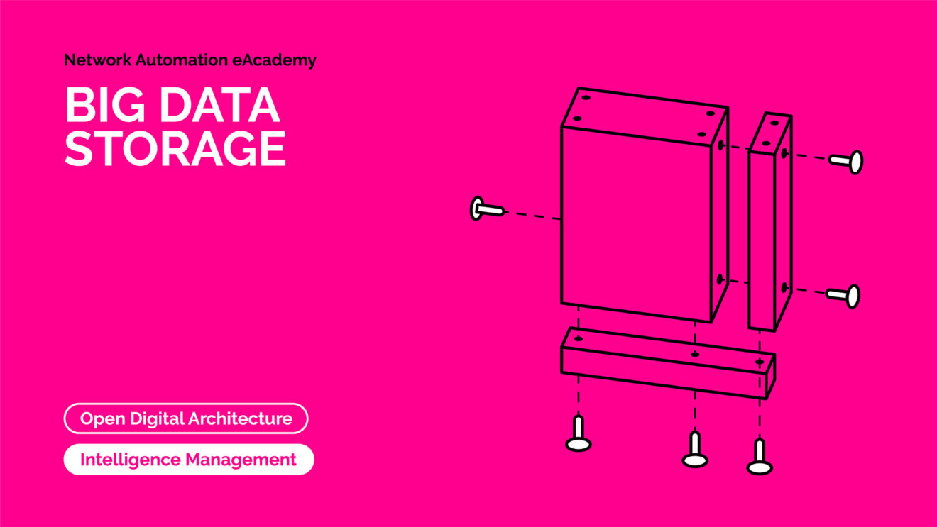 New learning unit in the Network Automation eAcademy Big Data Storage