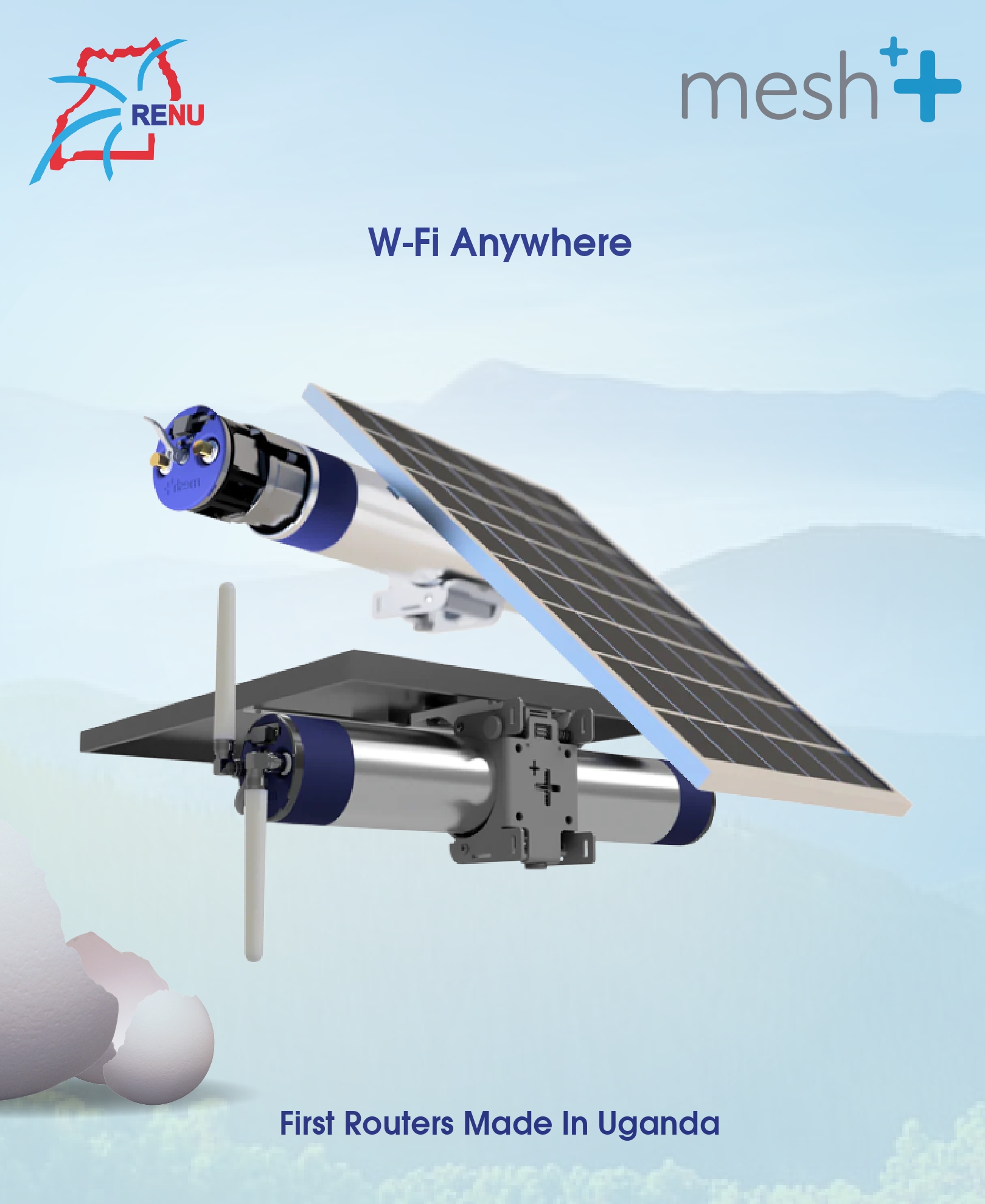 Solar Wind Router RENU Partners with Mesh++ to Manufacture Solar-Powered Internet Routers ...