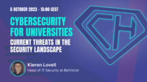 GÉANT CSM23 Webinar –Cybersecurity for universities, current threats in the security landscape