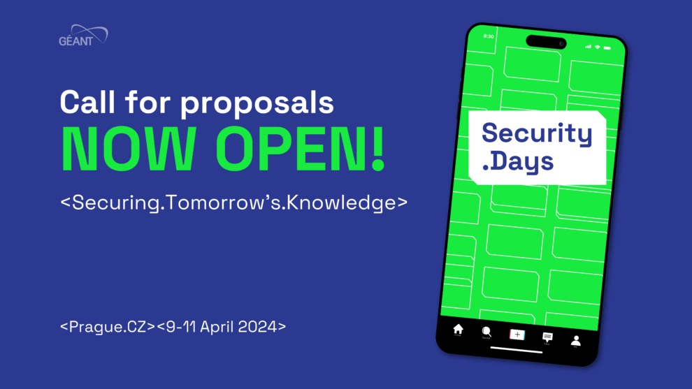 Security Days - Call for Proposals