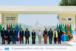 high-level event ‘The Mattei Plan for Africa and Global Gateway: A common effort with the African Continent' in Rome.