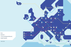 GÉANT Network Topology Map - March 2025