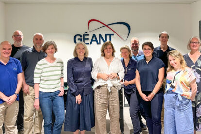 European e-Infrastructures Assembly meeting at GÉANT offices - July 2025.