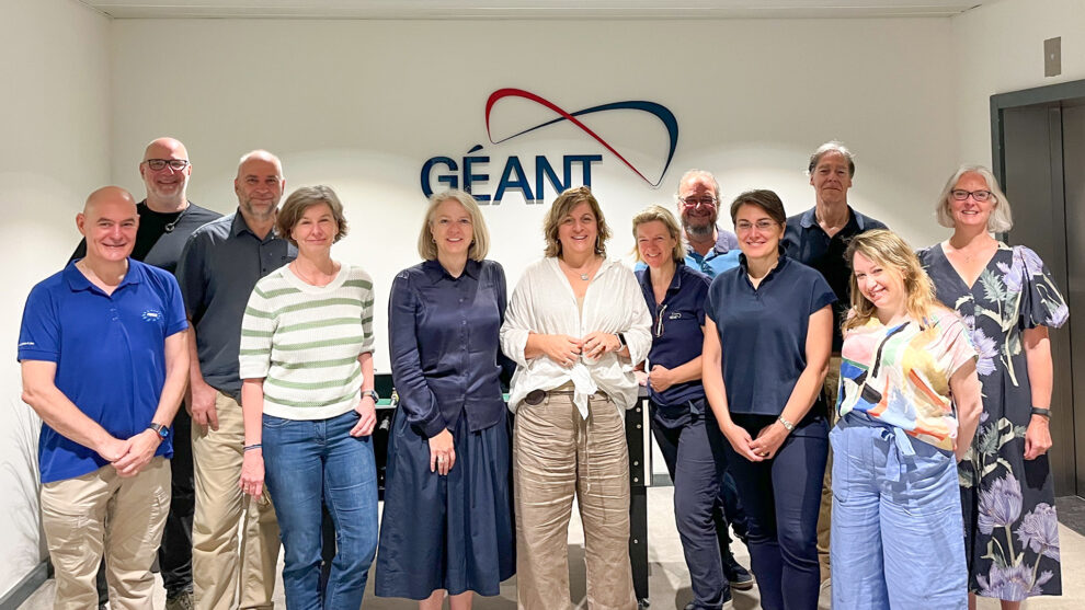 European e-Infrastructures Assembly meeting at GÉANT offices - July 2025.