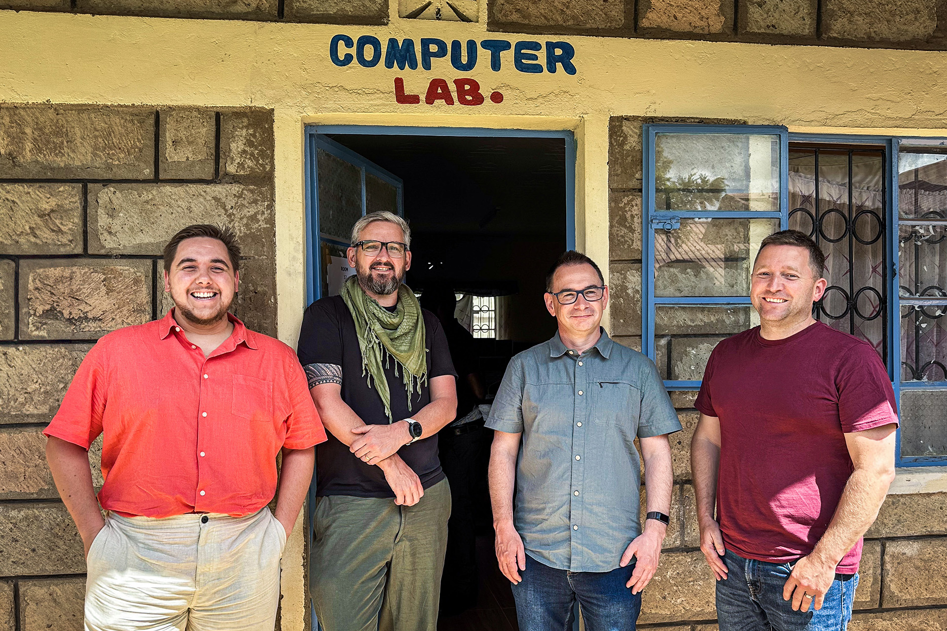 Jisc team visiting KENET. Picture by Jisc