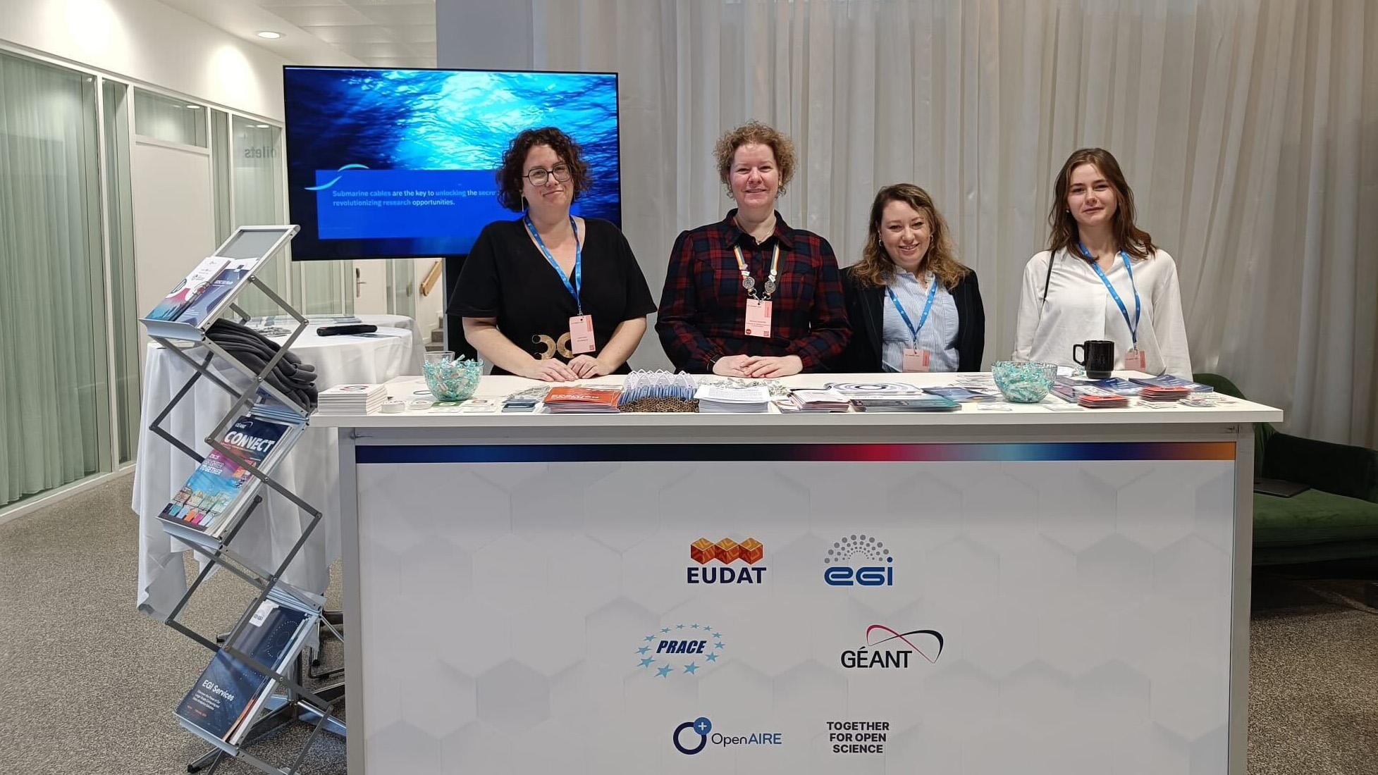 Representatives of the European e-Infrastructures Assembly at the RTI Summit 2025