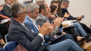 Audience at a conference