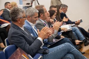 Audience at a conference