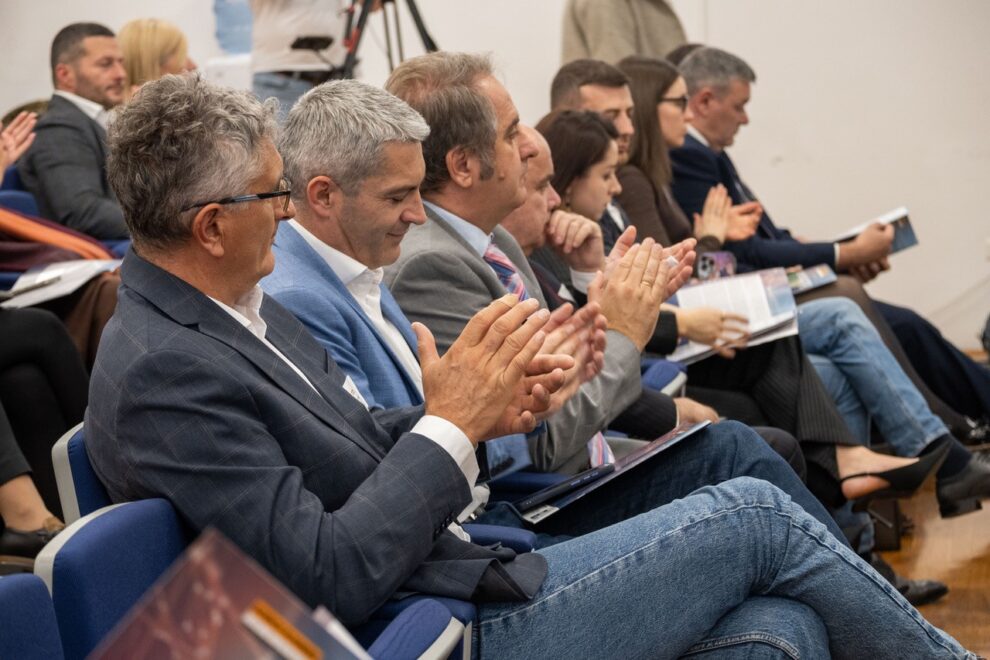 Audience at a conference