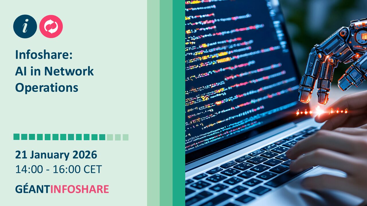 Infoshare: AI in Network Operations | GÉANT CONNECT Online