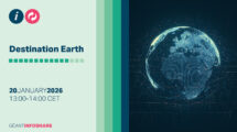 GÉANT infoshare - Destination Earth. 20 January 2026. 13:00-14:00 CET.
