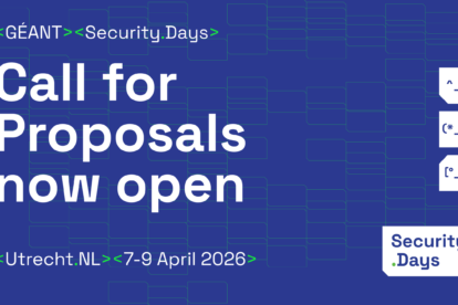 Banner announcing the Call for Proposal for Security Days 2026