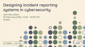 Banner about a cybesrecurity webinar and workshop