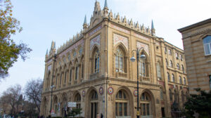 Building of the National Academy of Sciences, Baku, Azerbaijan