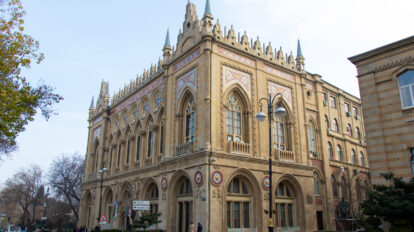 Building of the National Academy of Sciences, Baku, Azerbaijan
