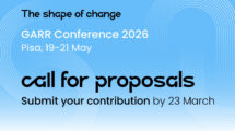 GARR Conference 2026 Call for proposals