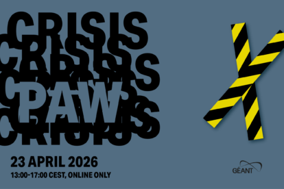 Banner about nline crisis management event called PAW