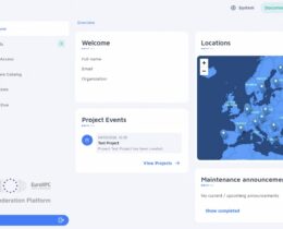 MyEFP platform - EuroHPC Federation Platform