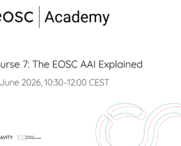EOSC Academy course 7 - The EOSC AAI explained