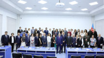 Group photo at a conference
