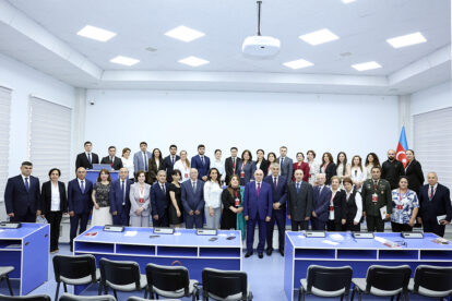 Group photo at a conference