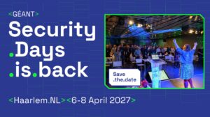Save the date banner for conference Security Days 2027