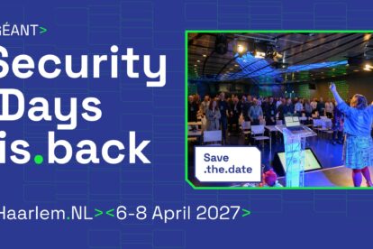 Save the date banner for conference Security Days 2027