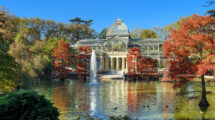 crystal palace of El Retiro park,Madrid,Spain