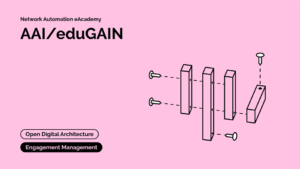 New learning unit in the Network Automation eAcademy: “AAI – Authentication and Authorisation Infrastructure”