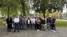 Group photo outdoors