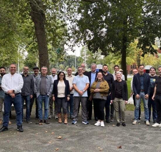 Group photo outdoors
